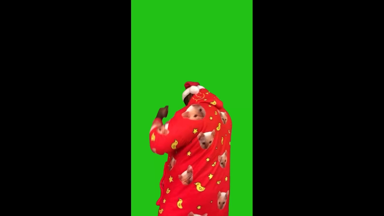 Time For Christmas Green Screen Meme Template Download