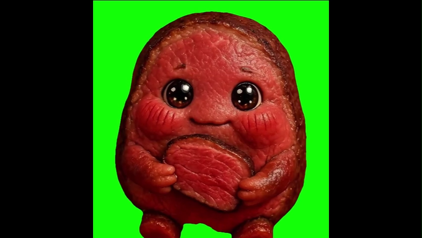 Ai Niche Fruit Green Screen Memes Download